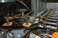تجهیزات تولید مخروط وافل، مواد فولادی ضد زنگ خودکار چند منظوره، 39 قالب پخت.